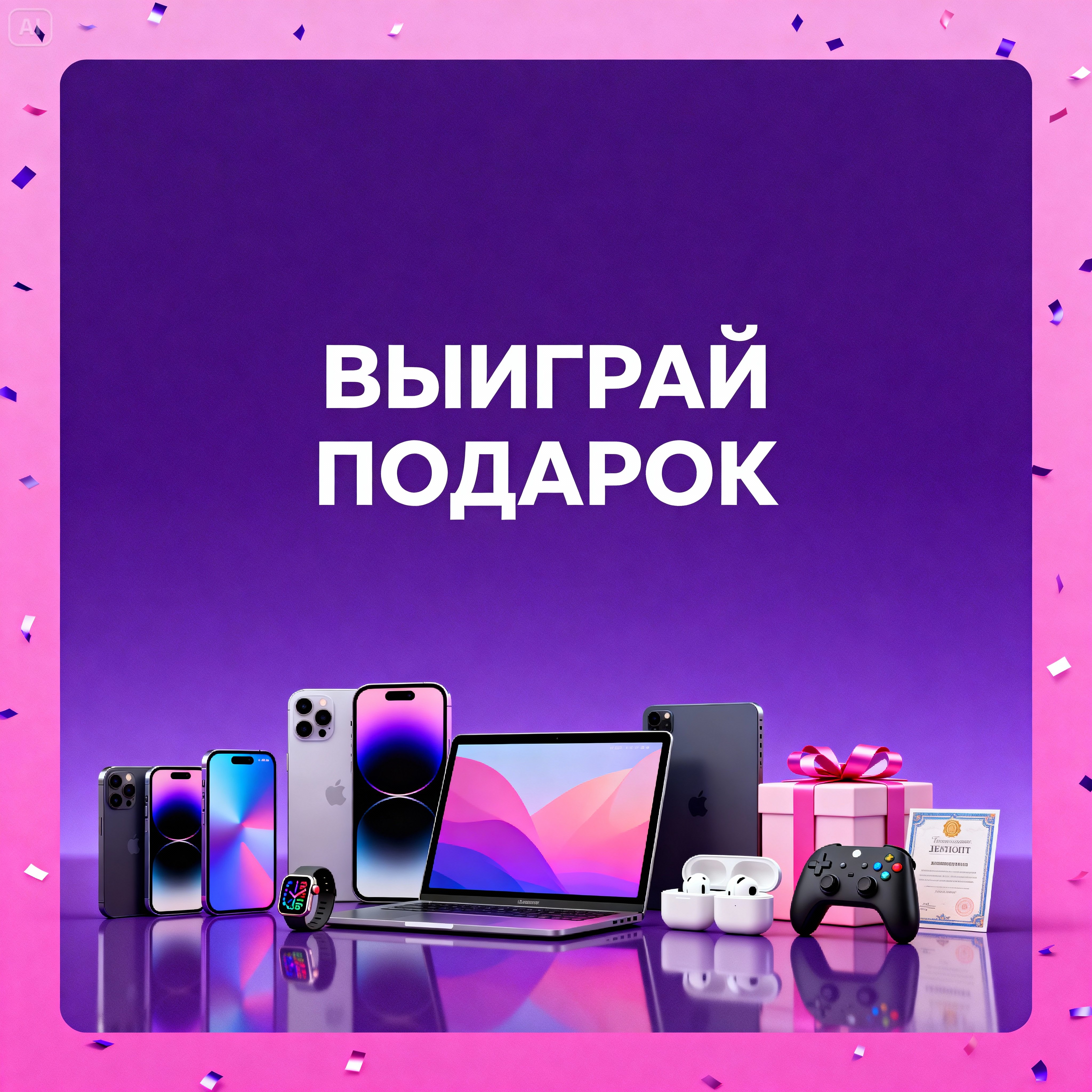 Выиграй подарок